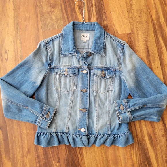 Cropped Denim Jacket from Cello - Picture 1 of 6